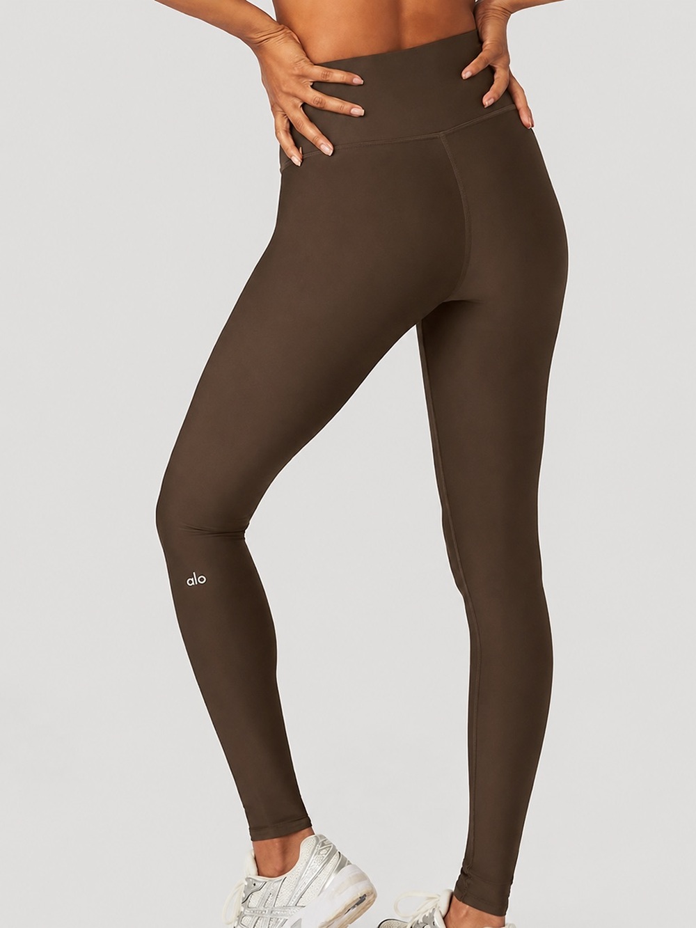 ALO Yoga High-Waist Sculpt Leggings — Brown